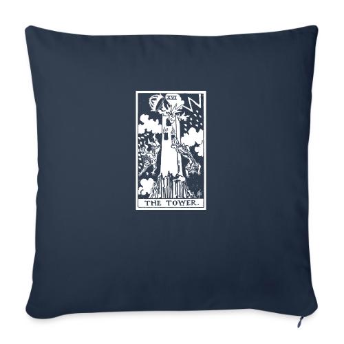 The Tower - Throw Pillow Cover 17.5” x 17.5”