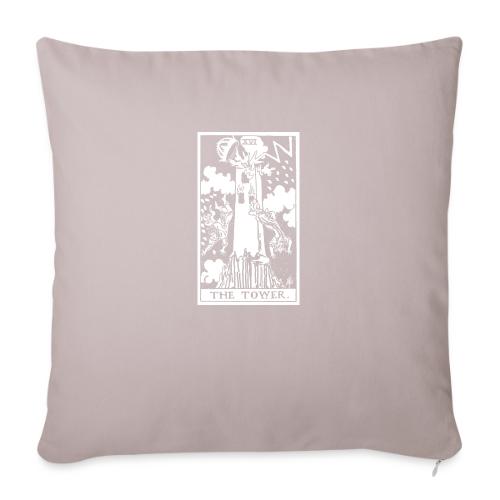 The Tower - Throw Pillow Cover 17.5” x 17.5”