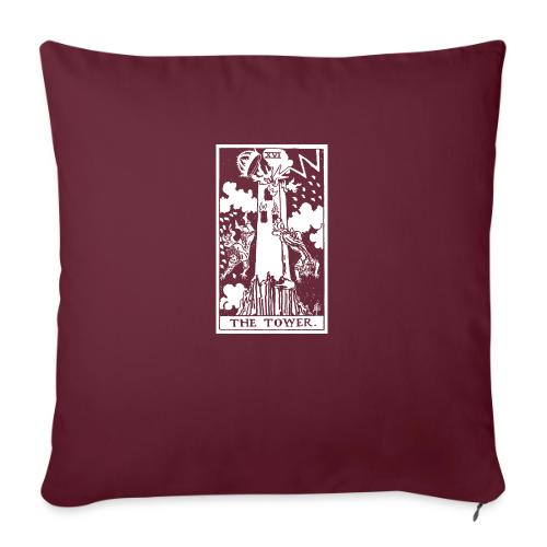 The Tower - Throw Pillow Cover 17.5” x 17.5”