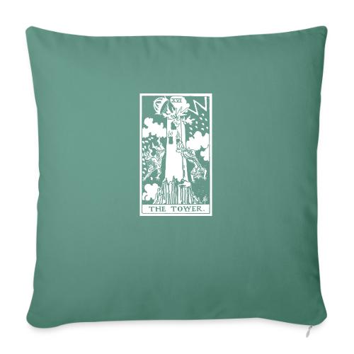 The Tower - Throw Pillow Cover 17.5” x 17.5”