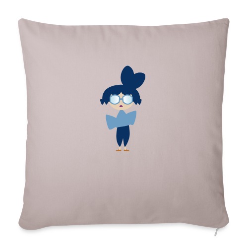 Antisocial, Leave Me Alone - Throw Pillow Cover 17.5” x 17.5”