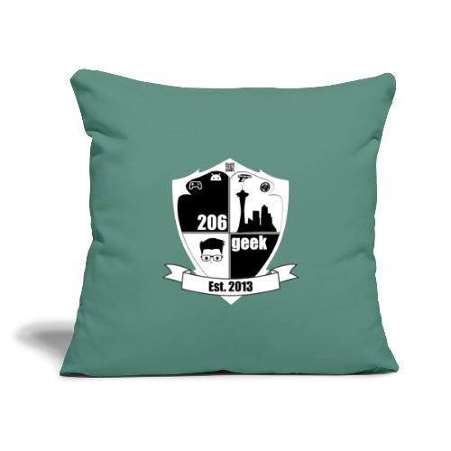 206geek podcast - Throw Pillow Cover 17.5” x 17.5”