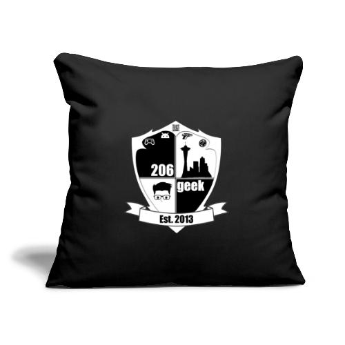 206geek podcast - Throw Pillow Cover 17.5” x 17.5”
