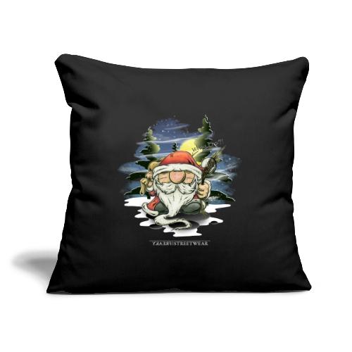 the real santa - Throw Pillow Cover 17.5” x 17.5”
