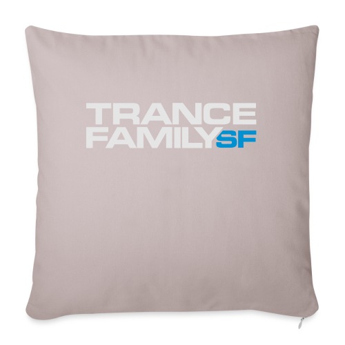 TFSF_Color White - Throw Pillow Cover 17.5” x 17.5”