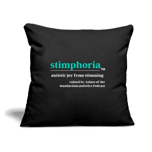 Stimphoria - Throw Pillow Cover 17.5” x 17.5”