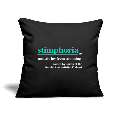 Stimphoria - Throw Pillow Cover 17.5” x 17.5”