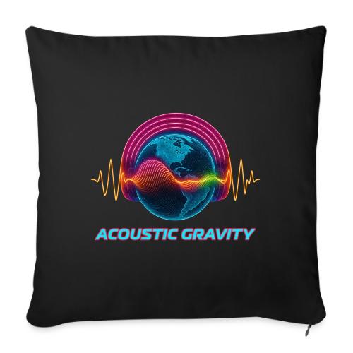 Earth's Headphones - Throw Pillow Cover 17.5” x 17.5”