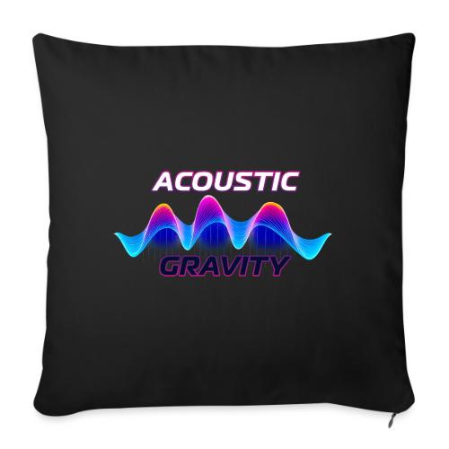 Acoustic Gravity Wave - Throw Pillow Cover 17.5” x 17.5”
