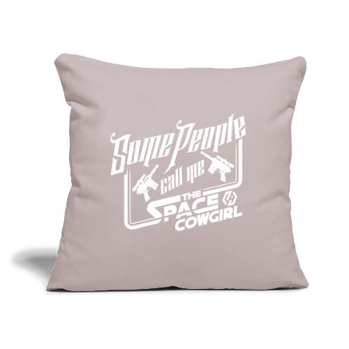Space Cowgirl - Throw Pillow Cover 17.5” x 17.5”
