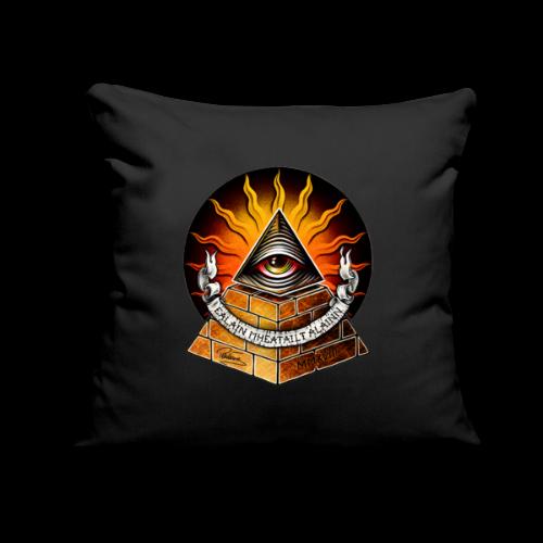 WHAT? THIS? IT'S FREE BY JOINING THE ILLUMINATI! - Throw Pillow Cover 17.5” x 17.5”