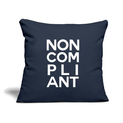 NOT GONNA DO IT (COLOR) - Throw Pillow Cover 17.5” x 17.5”