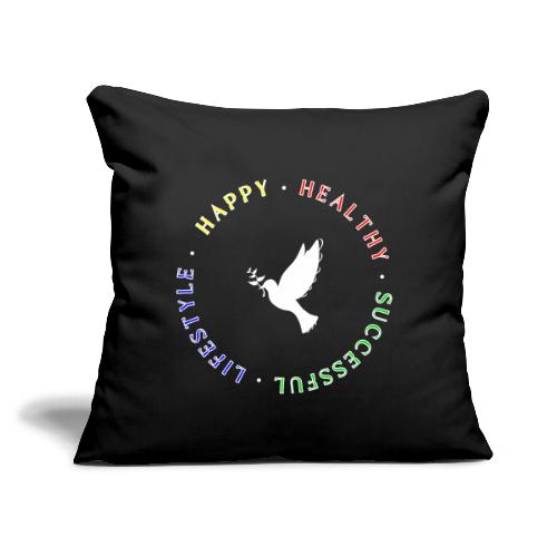 HHSL DOVE COLOR - Throw Pillow Cover 17.5” x 17.5”