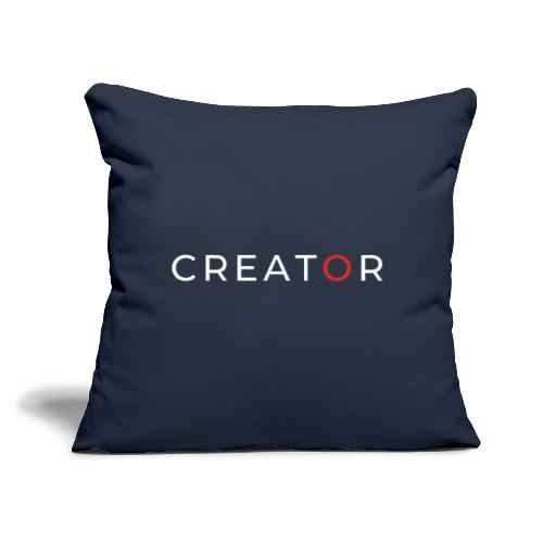 Creator - Throw Pillow Cover 17.5” x 17.5”
