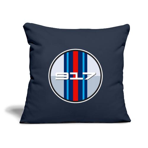 917 Martin classic racing livery - Le Mans - Throw Pillow Cover 17.5” x 17.5”