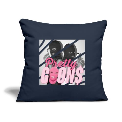 2 goons - Throw Pillow Cover 17.5” x 17.5”