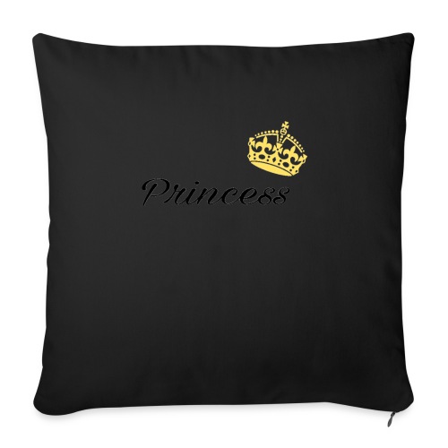 Princess - Throw Pillow Cover 17.5” x 17.5”