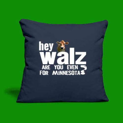 Walz Minnesota - Throw Pillow Cover 17.5” x 17.5”