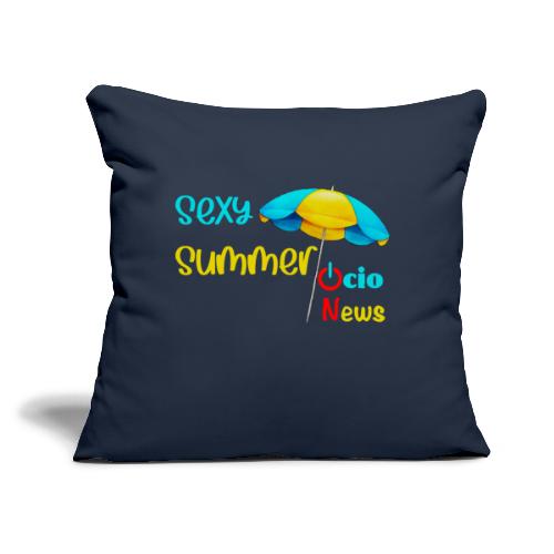 Sexy Summer - Throw Pillow Cover 17.5” x 17.5”