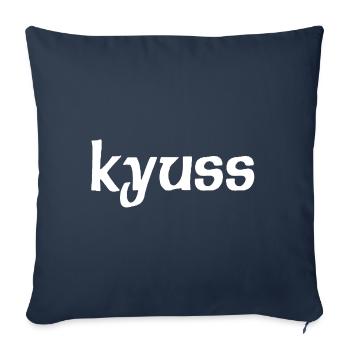 Kyuss Band - Throw Pillow Cover 17.5” x 17.5” - navy - Front