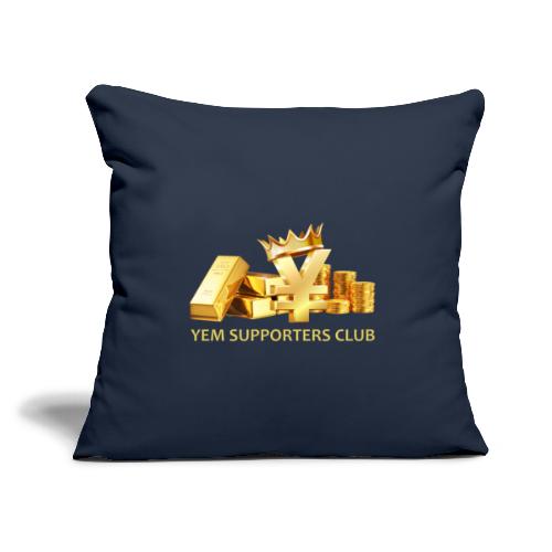YEM SUPPORTERS CLUB - Throw Pillow Cover 17.5” x 17.5”