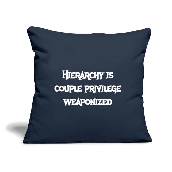 Hierarchy Is Couple Privilege Weaponized