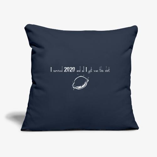2020 inv - Throw Pillow Cover 17.5” x 17.5”