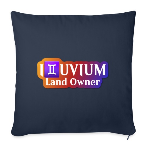 Illuvium Land Owner #1 - Throw Pillow Cover 17.5” x 17.5”