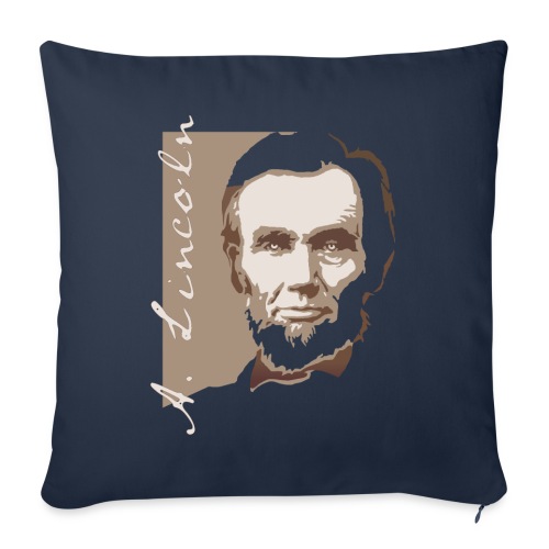 Lincoln 2023 - Throw Pillow Cover 17.5” x 17.5”