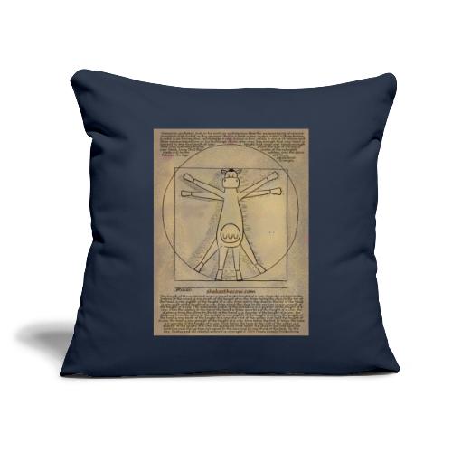 Shakes, the VeMOOvian Cow - Throw Pillow Cover 17.5” x 17.5”