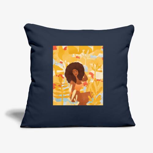 Daydreamer Goddess - Throw Pillow Cover 17.5” x 17.5”