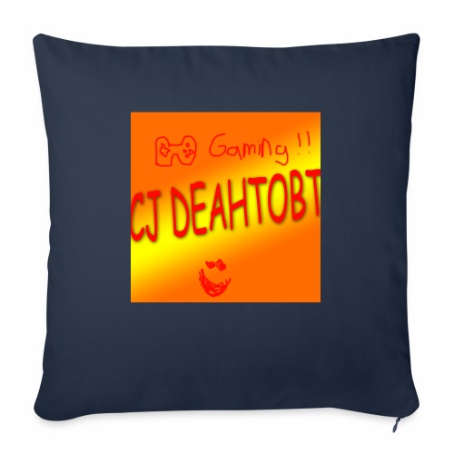 cj deahtobt - Throw Pillow Cover 17.5” x 17.5”