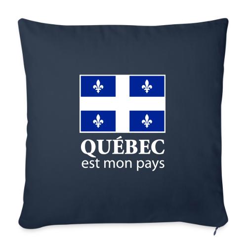 Québec mon pays - Housse de coussin décorative