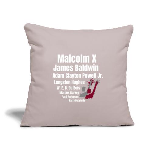 Harlem Men of Accomplishment - Throw Pillow Cover 17.5” x 17.5”