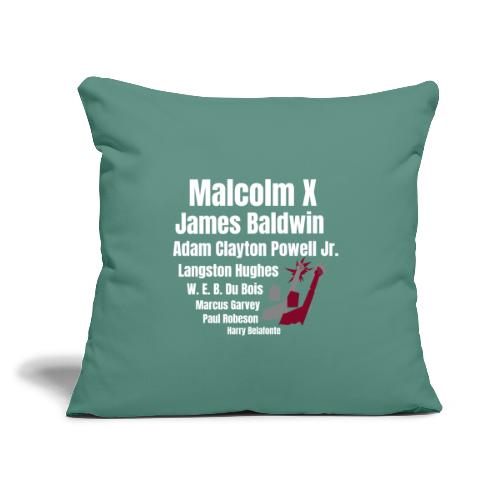 Harlem Men of Accomplishment - Throw Pillow Cover 17.5” x 17.5”