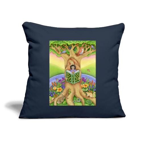Tree Spirit - Throw Pillow Cover 17.5” x 17.5”