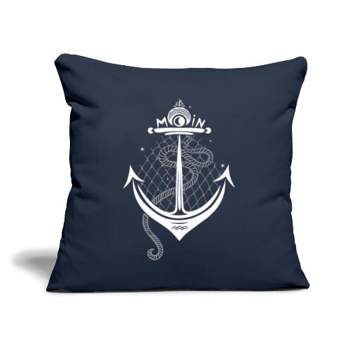 Anchor Maritime Sailor - Throw Pillow Cover 17.5” x 17.5”
