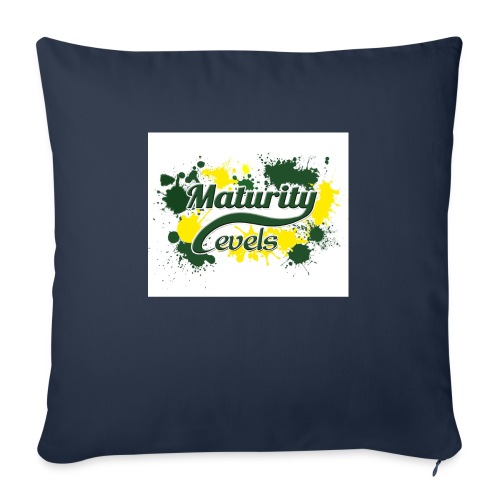 Maturity Levels Logo - Throw Pillow Cover 17.5” x 17.5”