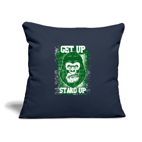 Get up - Throw Pillow Cover 17.5” x 17.5”