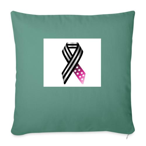 I Only Miss You When I Breathe 2 jpg - Throw Pillow Cover 17.5” x 17.5”