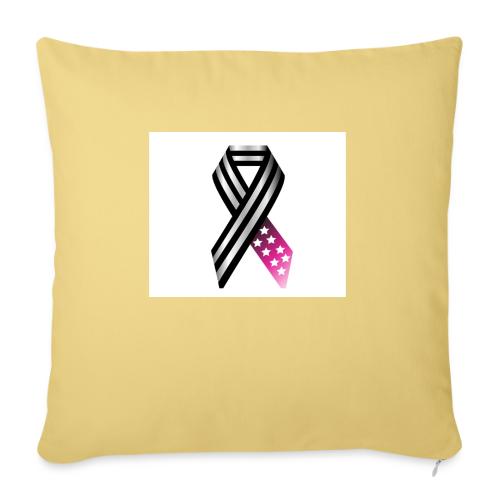 I Only Miss You When I Breathe 2 jpg - Throw Pillow Cover 17.5” x 17.5”