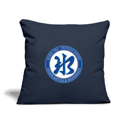 ICE BING F - Throw Pillow Cover 17.5” x 17.5”