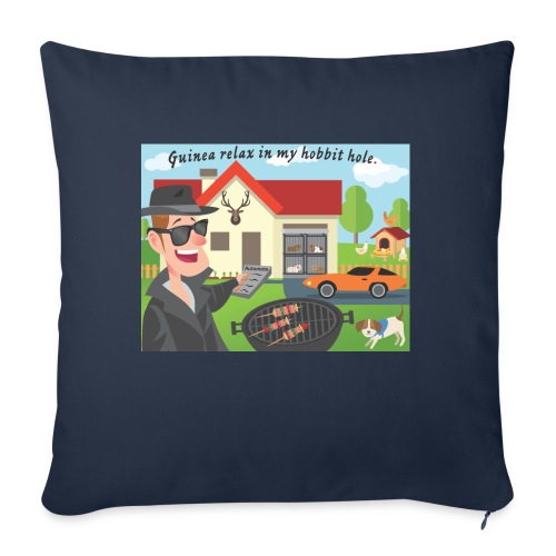 The Servant Automator - Throw Pillow Cover 17.5” x 17.5”