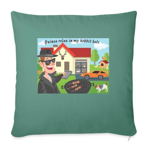 The Servant Automator - Throw Pillow Cover 17.5” x 17.5”