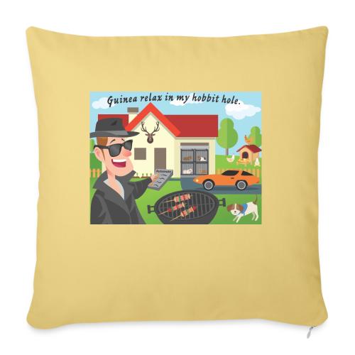 The Servant Automator - Throw Pillow Cover 17.5” x 17.5”