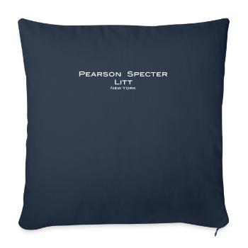 Suits Pearson Specter Litt - Throw Pillow Cover 17.5” x 17.5” - navy - Front