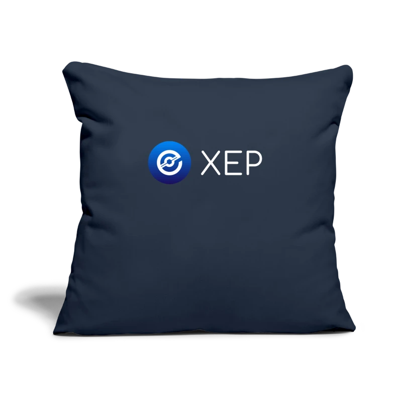 XEP Logo - Throw Pillow Cover 17.5” x 17.5”