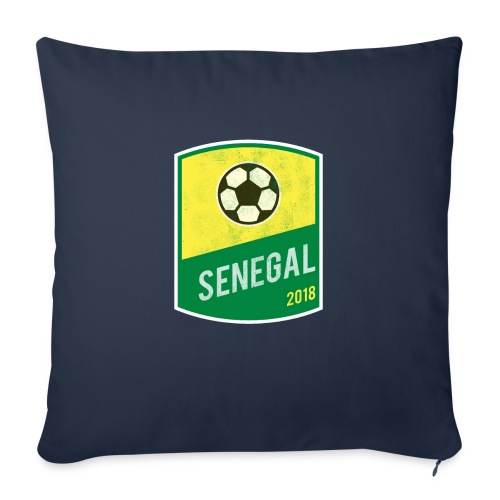 Senegal Team - World Cup - Russia 2018 - Throw Pillow Cover 17.5” x 17.5”