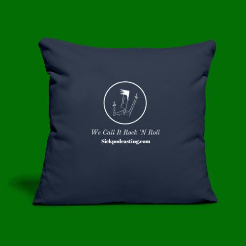 We Call It Rock N Roll - Throw Pillow Cover 17.5” x 17.5”