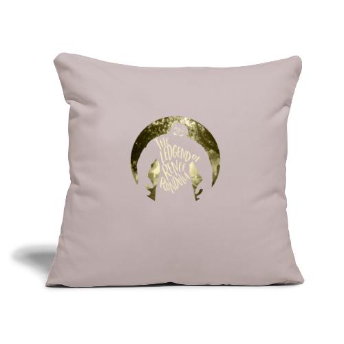 The Legend of Renee Rondolia, Light - Throw Pillow Cover 17.5” x 17.5”